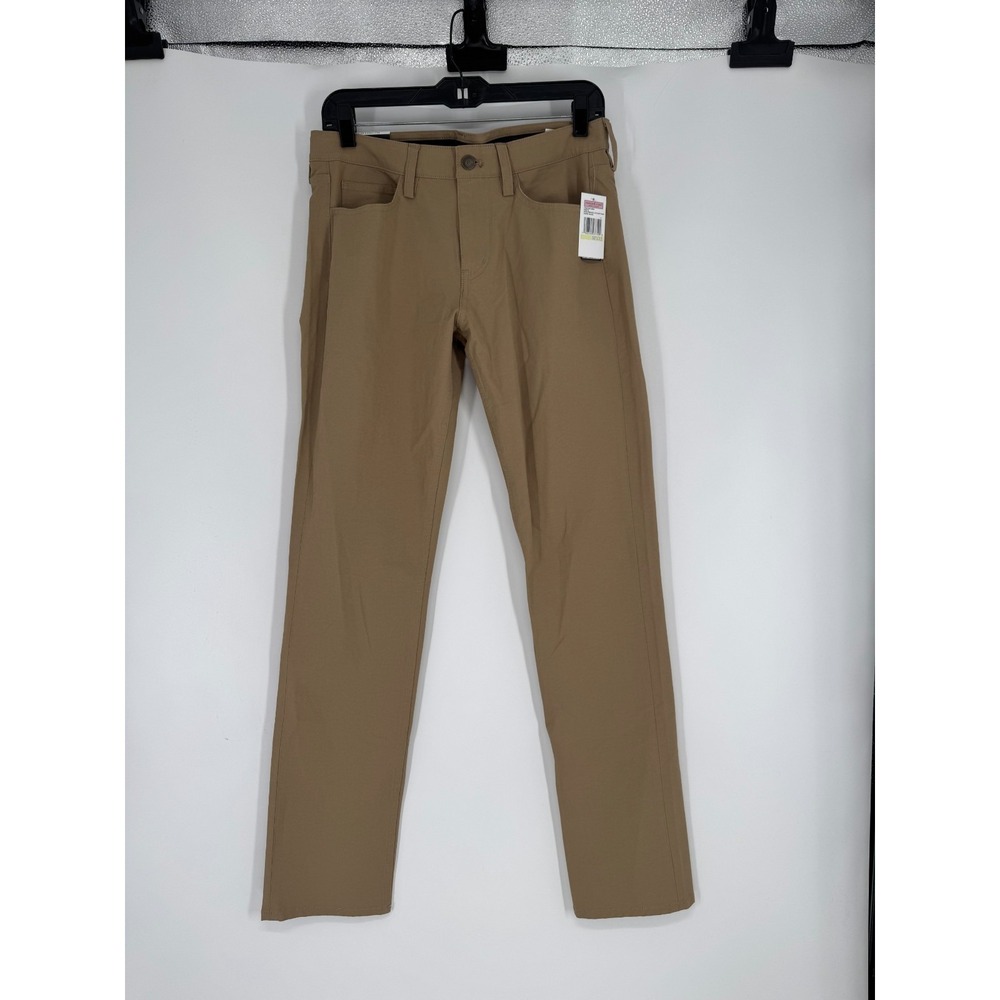 Vineyard Vines Performance Pants Mens 30x32 Ridge Khaki‎ Tan Golf 5 Pocket Chino